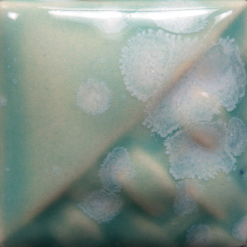 
  EMAIL GRES MAYCO STONEWARE CRYSTALS - CELADON BLOOM - 473 ml - Emaux liquides grès MAYCO STONEWARE CRYSTALS 1200°C-1280°C - Cigale et Fourmi