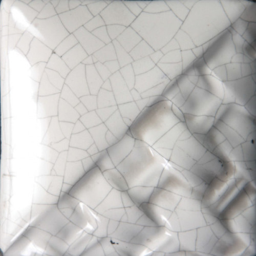 
  EMAIL RAKU MAYCO - WHITE CRACKLE - 473 ml - Emaux liquides Raku Mayco - Cigale et Fourmi