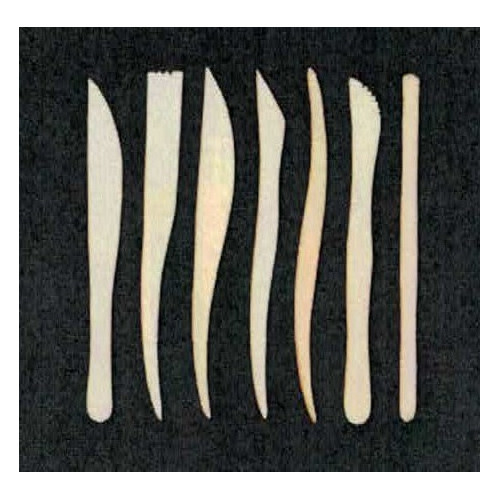 
  KIT DE 7 EBAUCHOIRS - 20 cm - ebauchoir poterie - Cigale et Fourmi
  