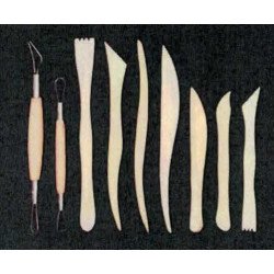 KIT DE 7 EBAUCHOIRS ET 2 MIRETTES
