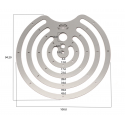 
  OUTIL DE SCULPTURE POUR CREER NERVURE CERCLE ET ARC SUR ARGILE - Outils de Sculpture et  de Découpe - Cigale et Fourmi