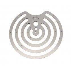 OUTIL DE SCULPTURE POUR CREER NERVURE CERCLE ET ARC SUR ARGILE