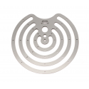 
  SET DE 3 ESTEQUES METAL POUR DECOR ARGILE - Outils de Sculpture et  de Découpe - Cigale et Fourmi