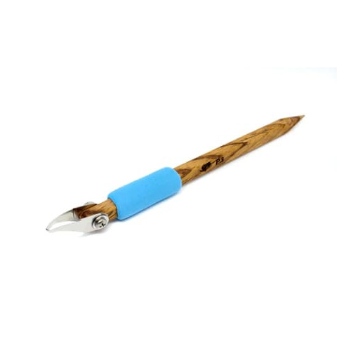 
  OUTIL DE SCULPTURE - P3 POINTE COURBEE EN U TAILLE XL 6 mm - FORME XL U TIP - Outils de Sculpture et  de Découpe - Cigale et Fourmi