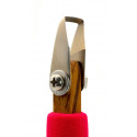 
  OUTIL DE SCULPTURE - P5 POINTE CARREE COURBEE 9 mm - FORME SQUARE TIP - Outils de Sculpture et  de Découpe - Cigale et Fourmi