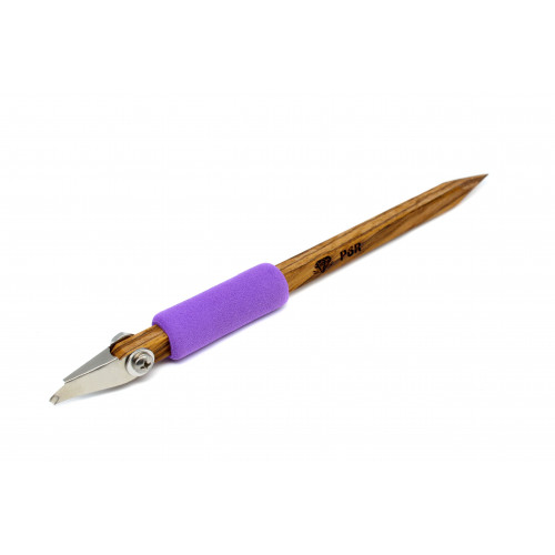
  OUTIL DE SCULPTURE - P6R POINTE CROCHET POUR DROITIER - FORME V TIP - Outils de Sculpture et  de Découpe - Cigale et Fourmi