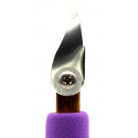 
  OUTIL DE SCULPTURE - P10 POINTE LARGE ET COURBEE EN U 12 mm - FORME U TIP - Outils de Sculpture et  de Découpe - Cigale et Fourmi