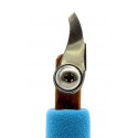 
  OUTIL DE SCULPTURE - P15 POINTE CARREE COURBEE 3 mm - FORME SQUARE TIP - Outils de Sculpture et  de Découpe - Cigale et Fourmi