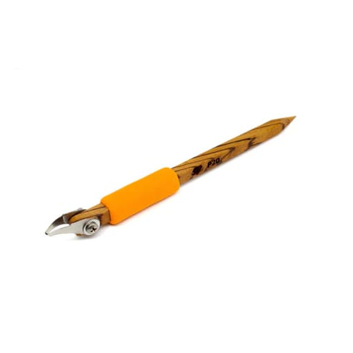 
  OUTIL DE SCULPTURE - P20 POINTE CARREE COURBEE 1 mm -  SQUARE TIP - Outils de Sculpture et  de Découpe - Cigale et Fourmi