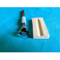 
  OUTIL DE CANNELURE CARREE - X3 - 3 mm - FLUTING TIP - Outils de Sculpture et  de Découpe - Cigale et Fourmi