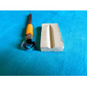 
  OUTIL DE CANNELURE CARREE - X4 - 1 mm - FLUTING TIP - Outils de Sculpture et  de Découpe - Cigale et Fourmi