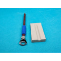 
  OUTIL DE CANNELURE CARREE - X7 - 6 mm - FLUTING TIP - Outils de Sculpture et  de Découpe - Cigale et Fourmi