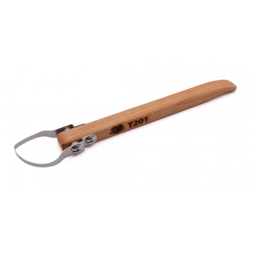 
  OUTIL DE TOURNASSAGE EXTRA LARGE - DEMI-DOME - T201 - Outils de tournassage - Cigale et Fourmi
