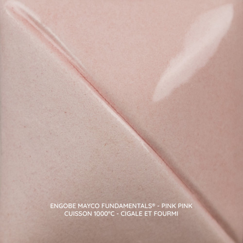 
  ENGOBE MAYCO FUNDAMENTALS - PINK PINK - 473 ml - Engobe liquide MAYCO FUNDAMENTALS® UNDERGLAZES 1000°C - 1280°C - Cigale et Fourmi