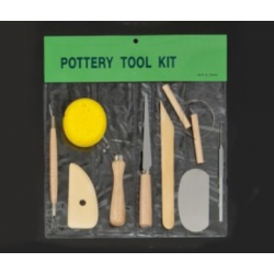 KIT DU POTIER : 9 OUTILS MODELAGE