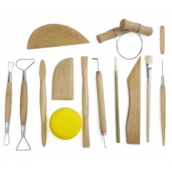 KIT DU POTIER : 13 OUTILS MODELAGE