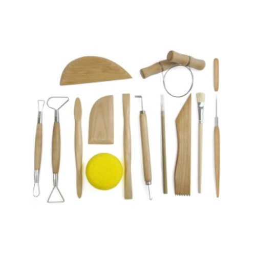 
  KIT DU POTIER : 13 OUTILS MODELAGE - Kit de potier - Cigale et Fourmi