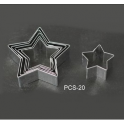 EMPORTE PIECES ETOILE - 6 PIECES