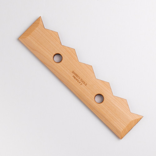 
  PROFIL 2 - ESTEQUE BOIS - GARRITY TOOLS - Outils de texture Garrity Tools - Cigale et Fourmi