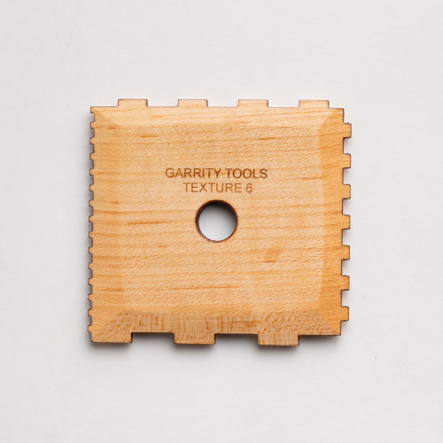 
  TEXTURE 6 - ESTEQUE BOIS - GARRITY TOOLS - Outils de texture Garrity Tools - Cigale et Fourmi