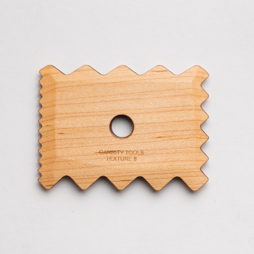 
  TEXTURE 8 - ESTEQUE BOIS - GARRITY TOOLS - Outils de texture Garrity Tools - Cigale et Fourmi