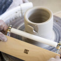 
  OUTIL DE DECOUPE FIL DROIT ET GRAND ROULEAU - Fils à découper et de décors Dirty Girls Pottery Tools - Cigale et Fourmi