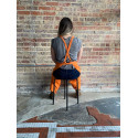 
  TABLIER DE POTIER THE WALKING APRON ORANGE - Tabliers de potier et accessoires d'atelier - Cigale et Fourmi