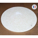 
  PLAQUE RONDE ENFOURN. DIAMETRE 225 mm - épais 10 mm - Plaques réfractaires - Cigale et Fourmi
