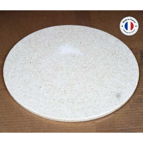 
  PLAQUE RONDE ENFOURN. DIAMETRE 560 mm x 18 - Plaques réfractaires - Cigale et Fourmi