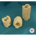 
  QUILLE EMBOITABLE DIAMETRE 45 mm - HAUT 32 mm - 1350°C - Quilles d'enfournement - Cigale et Fourmi
