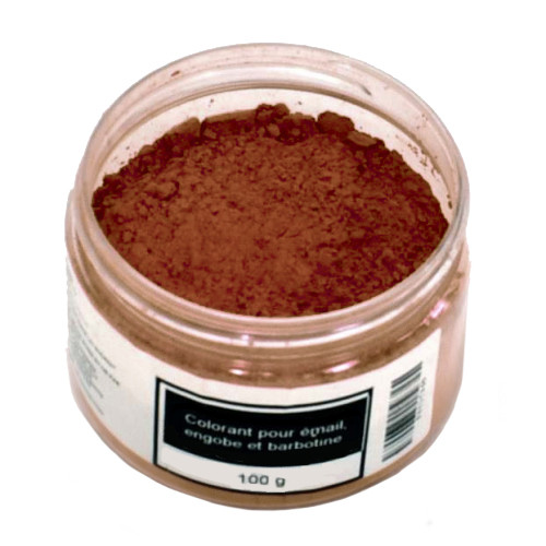 
  Colorant brun émaux & barbotine - 100g - colorant de masse ceramique - Cigale et Fourmi
  