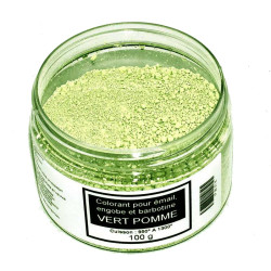 COLORANT VERT POMME EMAUX & BARBOTINE - 100g