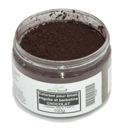 COLORANT CHOCOLAT EMAUX & BARBOTINE - 100g