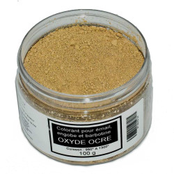COLORANT OCRE ROSE EMAUX & BARBOTINE - 100g
