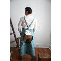 
  TABLIER DE POTIER THE WALKING APRON BLEU PETROLE - Tabliers de potier et accessoires d'atelier - Cigale et Fourmi