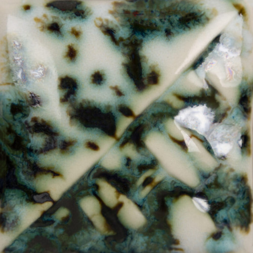 
  EMAIL GRES MAYCO STONEWARE CRYSTALS - GREEN JASPER - 473 ml - Emaux liquides grès MAYCO STONEWARE CRYSTALS 1200°C-1280°C - Cigale et Fourmi