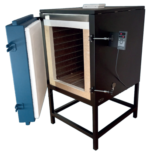 
  FOUR ENITHERM 180 LITRES - 1150°C + REGULATION TC88 - Fours Faïence 1050°C - 1250°C - Cigale et Fourmi