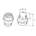 
  NATCHES DIAM 9 mm - HAUTEUR 17 mm - LES 10 - platre pour moulage - Cigale et Fourmi
  