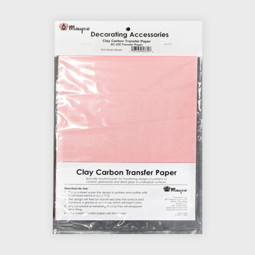 
  PAPIER CARBONE POUR TRANSFERT SUR ARGILE - Papiers transfert - Cigale et Fourmi