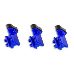 LOT DE 3 GLISSIERES - BASIC BLEU