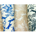 
  PAPIER TRANSFERT - CHINOISERIE BLEU - Papiers transfert - Cigale et Fourmi