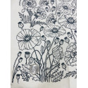 
  PAPIER TRANSFERT - COQUELICOTS - Papiers transfert - Cigale et Fourmi