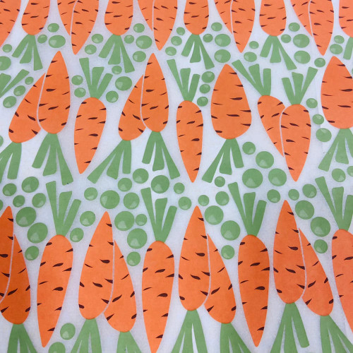 
  PAPIER TRANSFERT - POIS ET CAROTTES - Papiers transfert - Cigale et Fourmi