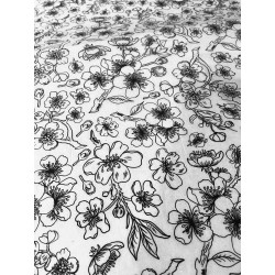 PAPIER TRANSFERT - BRANCHES DE CERISIER
