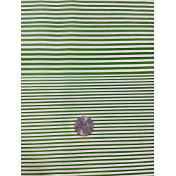 PAPIER TRANSFERT - RAYURES - VERT