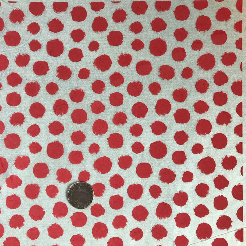 
  PAPIER TRANSFERT - A POIS - ROUGE - Papiers transfert - Cigale et Fourmi