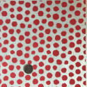 
  PAPIER TRANSFERT - A POIS - ROUGE - Papiers transfert - Cigale et Fourmi