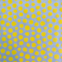 PAPIER TRANSFERT - A POIS - JAUNE