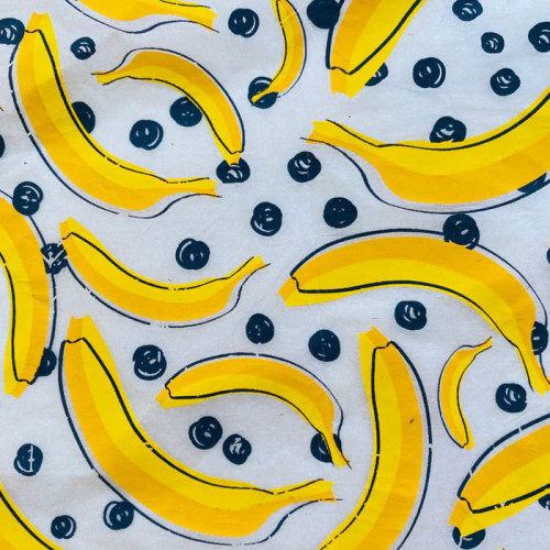 
  PAPIER TRANSFERT - BANANES - Papiers transfert - Cigale et Fourmi