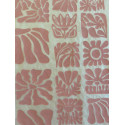 
  PAPIER TRANSFERT - FLEURS EN BOIS - ROSE - Papiers transfert - Cigale et Fourmi